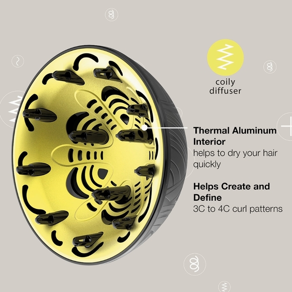 Conair | Hair | Conair The Curl Collective Coily Hair Diffuser 4 Create ...
